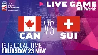 Canada-Switzerland | Quarterfinals | Full Game | 2019 IIHF Ice Hockey World Championship