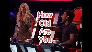 Teens Blind Auditions. Super Hits of the Voice US Shakira