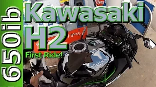 Kawasaki H2 First Ride Motovlog: ZX14R & ZX10R SMACKDOWN!!!