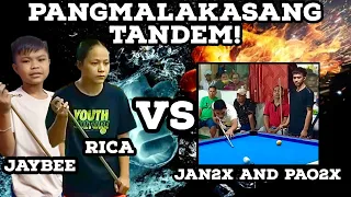 Batang Tirador Jaybee Sucal/Rica Rendal 🆚 Jan2x/Pao2x |Race 8 | 10 balls Doubles