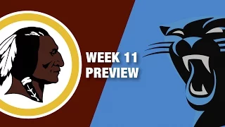 Redskins vs. Panthers Preview (Week 11) | NFL