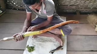 Как делают корицу в Шри Ланке