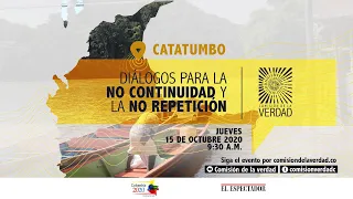 Diálogo para la No Continuidad - Catatumbo