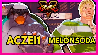 SFV 🥊 Aczei1 (E.HONDA) VS Melonsoda (CODY) 🥊 スト5  🥊 SF5 🥊 Street Fighter 5