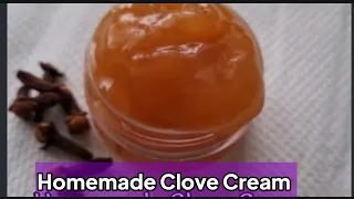 How To Make Clove Cream For Anti Aging & Sagging Cream