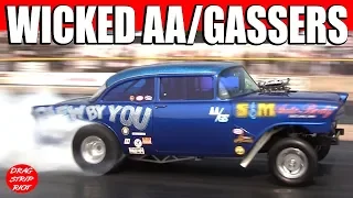 Ohio Outlaw AA Gassers Drag Racing Meltdown Drags