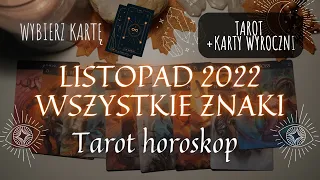 Tarot listopad 2022 Baran Byk Bliźnięta Rak Lew Panna Waga Skorpion Strzelec Koziorożec Wodnik Ryby