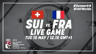 Switzerland - France | Full Game | 2018 IIHF Ice Hockey World Championship
