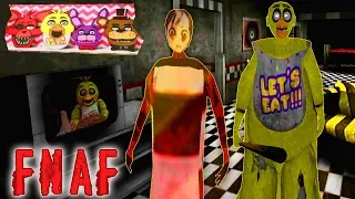 ФНАФ ГРЕННИ СТАЛА ЧИКОЙ АНИМАТРОНИК! СЛЕНДЕРИНА МОМО! GRANNY FNAF MOD! - Granny