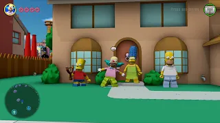 Lego Dimensions 100% Playthrough - Simpsons Adventure World
