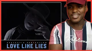 First Time reaction to - Aesthetic Perfection - Love like lies (Official Video)🤔| Reaction
