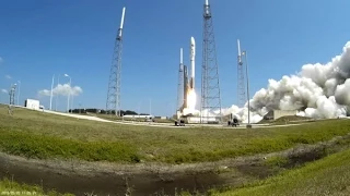 Atlas V AFSPC-5 X-37B / LightSail Launch Captured By Mobius ActionCam South Of The Pad