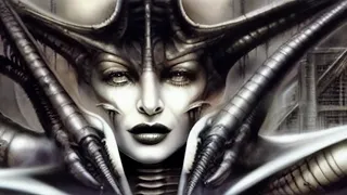 AI generated video, Fractal Giger