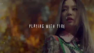 blackpink - playing with fire (불장난) (slowed + reverb)