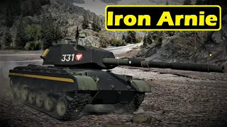 M47 Patton Improved (Iron Arnie) 1vs5, 12 kills.  #wot #worldoftanks #wotreplays
