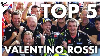 Valentino Rossi's Top 5 Moments from 2019!