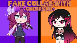 Fake Collab with @cherrypiequit7545 // Outfit battle Halloween Edition // FNF+ Gacha Club