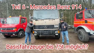 Expeditionsmobil - Basisfahrzeuge bis 7,5t möglich? - Fahrzeugvorstellung  - Mercedes Benz 914