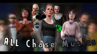 Keplerians Horror Games All Chase Musics🎶(2018-2022)|Ice Scream, Evil Nun,Mr.Meat|Keplerians Games🔥