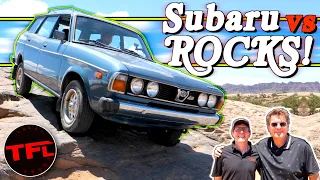 Can This Tiny Subaru Keep Up With A Brand New Jeep On The Rocks In Moab?