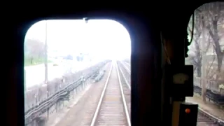 Вид из кабины поезда метро, 2006 г.