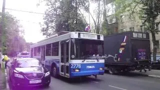 Trolleybuses in Moscow (Trackless Trolley)