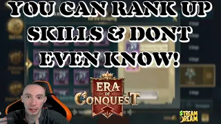 The Game Doesn't Tell You This.... Era of Conquest Early Bird