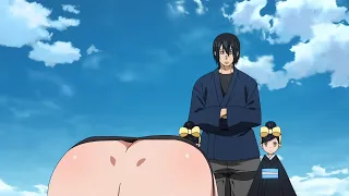 Tamaki shows off her Butt ~ Fire Force season 2