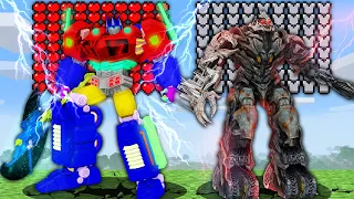 How To Play OPTIMUS PRIME and MEGATRON  - in Minecraft - Maizen