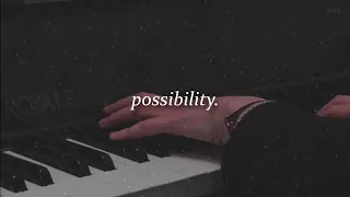 lykke li | possibility [slowed down]