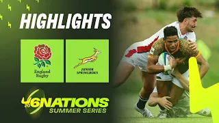 HIGHLIGHTS | England v South Africa | U20 Six Nation Summer Series