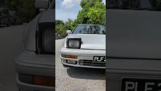 Pop up headlights on my 1988 Honda Prelude 3rd generation