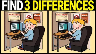 【Hard Spot the Difference】 You are Only 3 Differences Away from Success【Find the Difference #397】