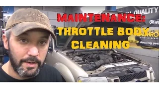 Throttle Body Cleaning To Restore Idle Quality