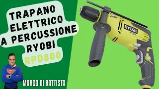 FANTASTICO TRAPANO A PERCUSSIONE. RYOBI