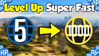 How to Level Up SUPER FAST in GTA 5 Online! (Over 100,000 RP Per Hour!)