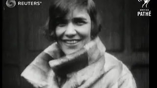 BERLIN: Maria Rasputin now in a circus (1929)