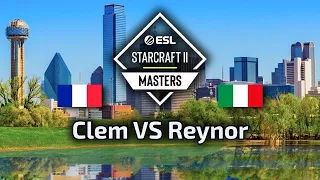 Clem VS Reynor TvZ ESL Masters Spring Europe polski komentarz