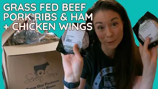 Seven Sons: Grass Fed Meat Delivery Subscription Unboxing (Colin Placed This Order!)