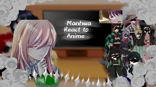 Manhwa React to Anime ಡ⁠ ͜⁠ ⁠ʖ⁠ ⁠ಡ.