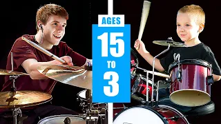 Child Drummers Journey - ages 15 to 3