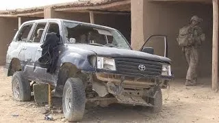 U.S. Marines Alpha Company Improvised Explosive Device (IED) Lane Training