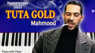 Mahmood - Tuta Gold | Sanremo 2024 | Piano Cover | Italy 🇮🇹 Eurovision 2024