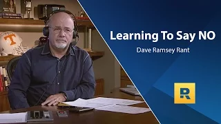 Learning To Say NO - Dave Rant