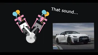 MY BEST SOUND YET | Nissan GTR | Engine Simulator