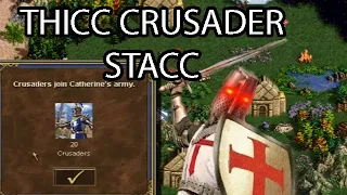 FINALLY A GREAT CRUSADER GAME + CLOSE FINAL BATTLE | Heroes 3 HotA