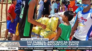 300 pamilya, apektado sa sunog sa Zapote 5, Bacoor City, Cavite