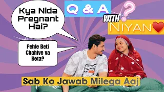 Kya Nida Pregnant Hai ? 🥹 | Youtube Income Kitni Hai ? | Q&A | Sufiyan and Nida ❤️