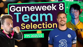 Gameweek 8 Team Selection and FPL Q&A | Fantasy Premier League 2021/22