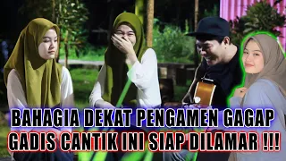 PRANK PENGAMEN GAGAP ! BIKIN SI CANTIK TERSENYUM SEPANJANG WAKTU